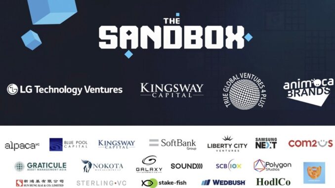 The Sandbox raises $20M in convertible debt at $1B valuation for sandbox metaverse